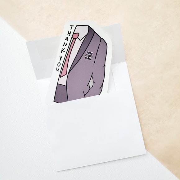 LB075 NOTE CARDS or HANG TAGS Custom Designs Personalizable Shipping Supplies - Picture 5 of 5